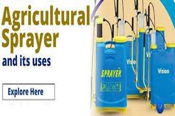 Applications of Agricultural Sprayers