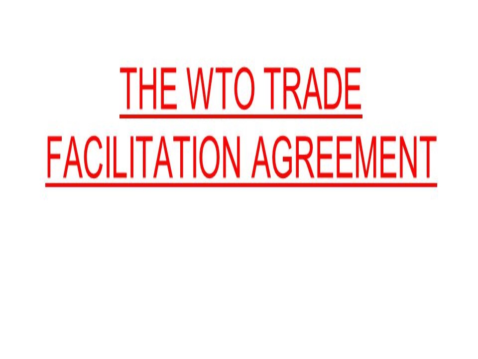 Trade Facilitation and Organizations