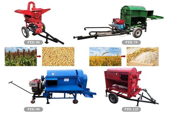 Threshing Equipment and Crop Types